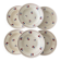Set of 6 deep plates Badonviller model Jean – Antique crockery