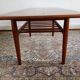 Table basse scandinave 60's modèle "GJ106" par Grete Jalk pour Poul Jeppesen