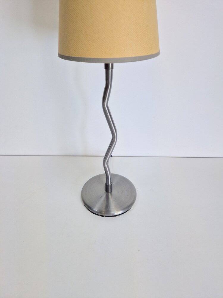 Vintage Squiggle Antimon Zigzag Table Lamp from Ikea, 1996