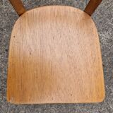 Pupitre d'écolier baumann et sa chaise, rétro années 1930