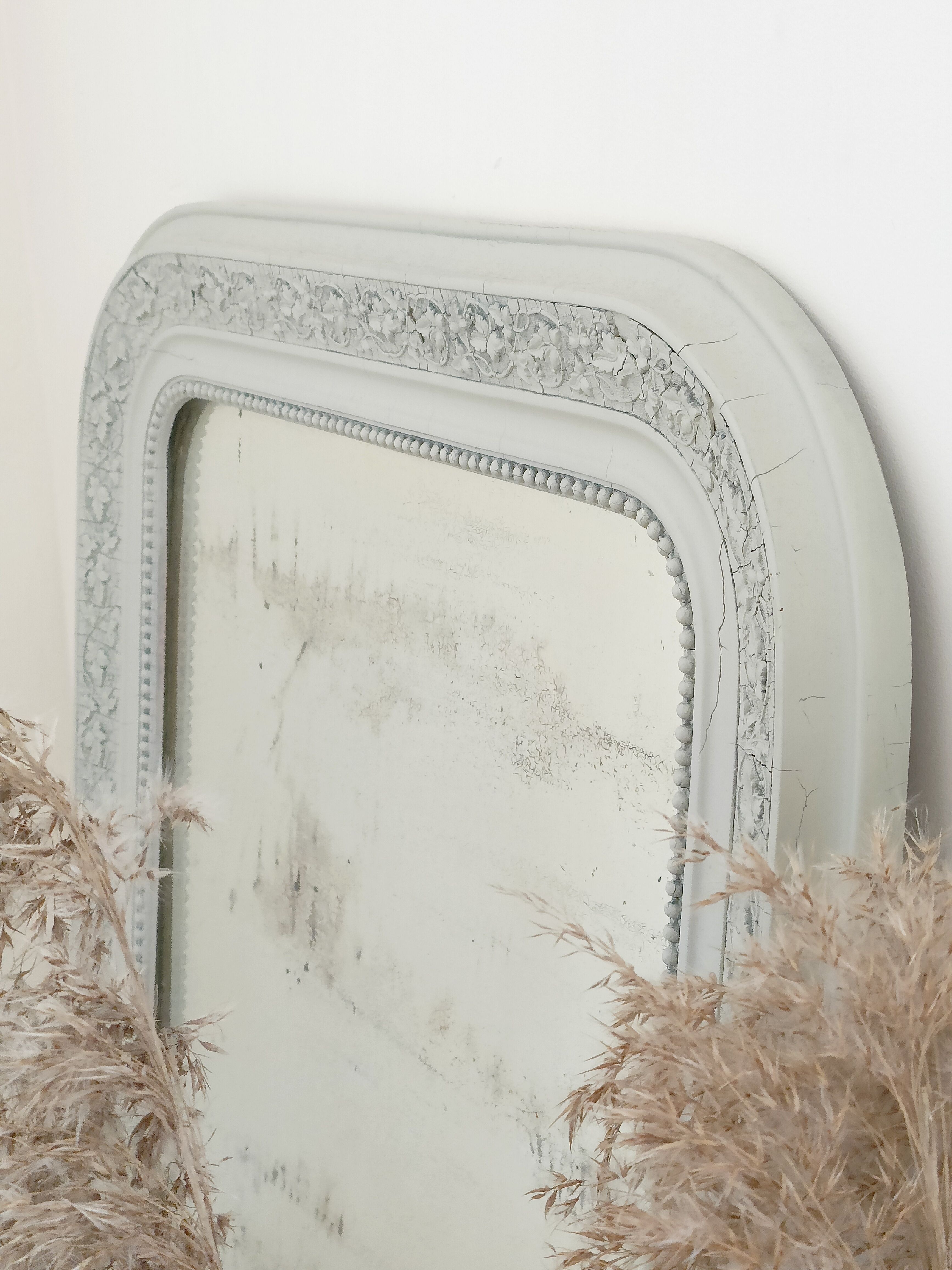 Mirror Louis Philippe gray patina