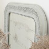 Mirror Louis Philippe gray patina