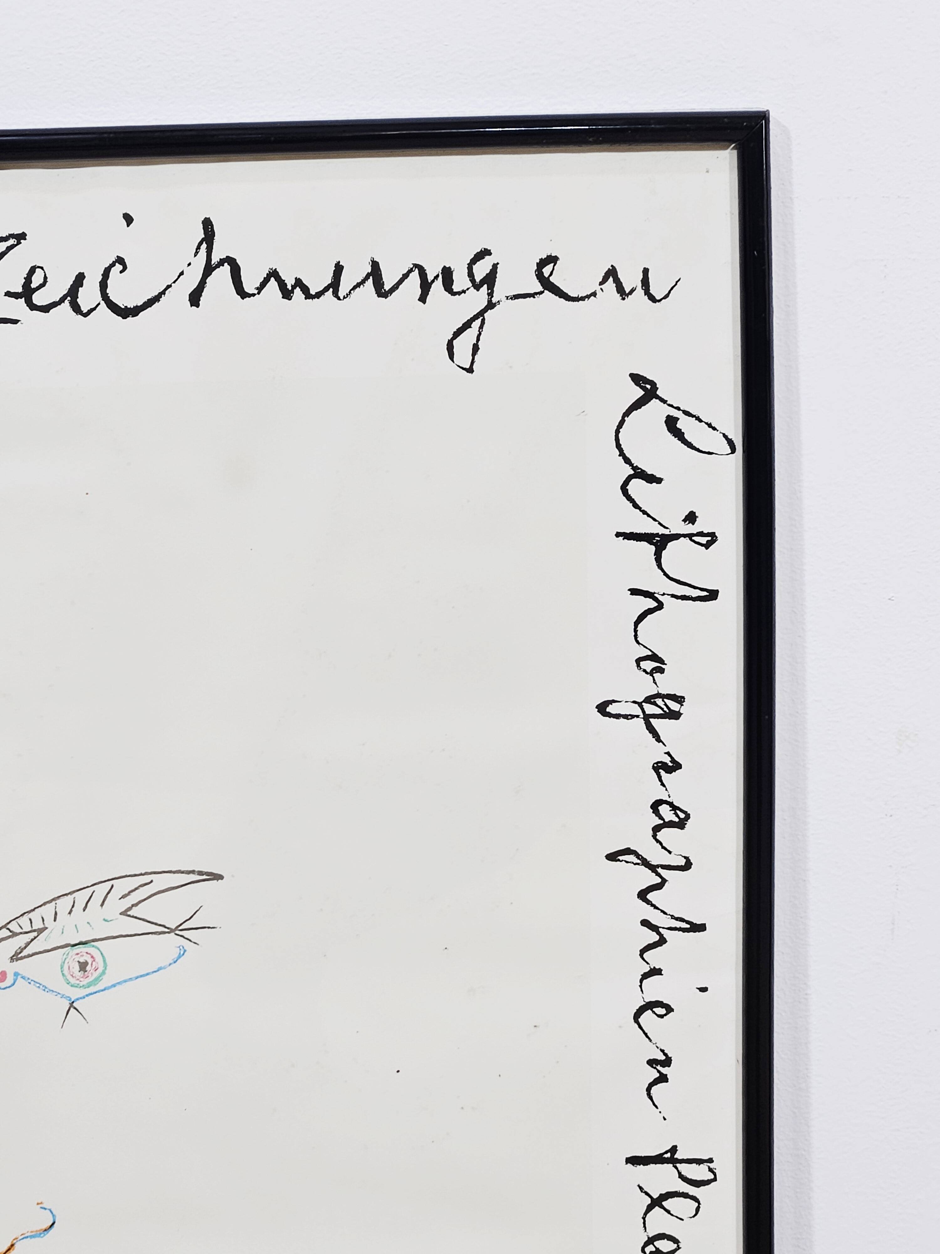 Jean Cocteau – Original Exhibition Poster 1982
