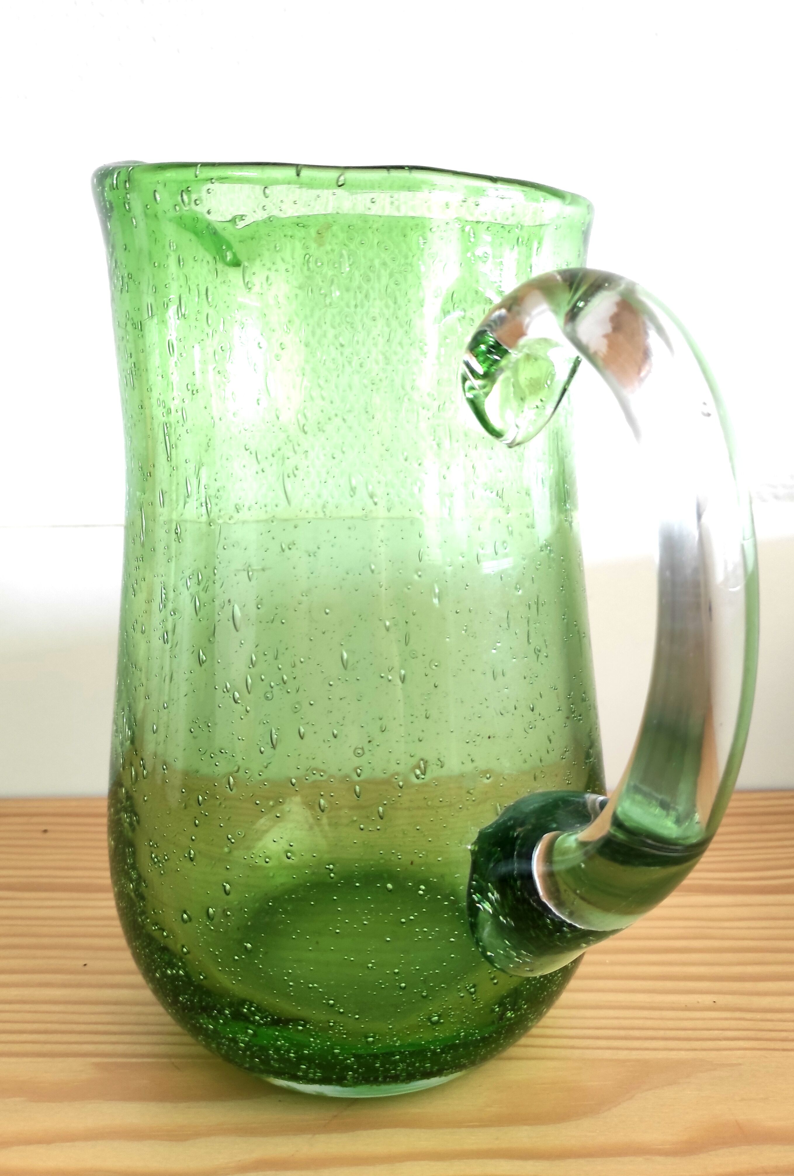Pitcher blown glass