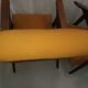 Pair of Scandinavian armchair compass feet 50s