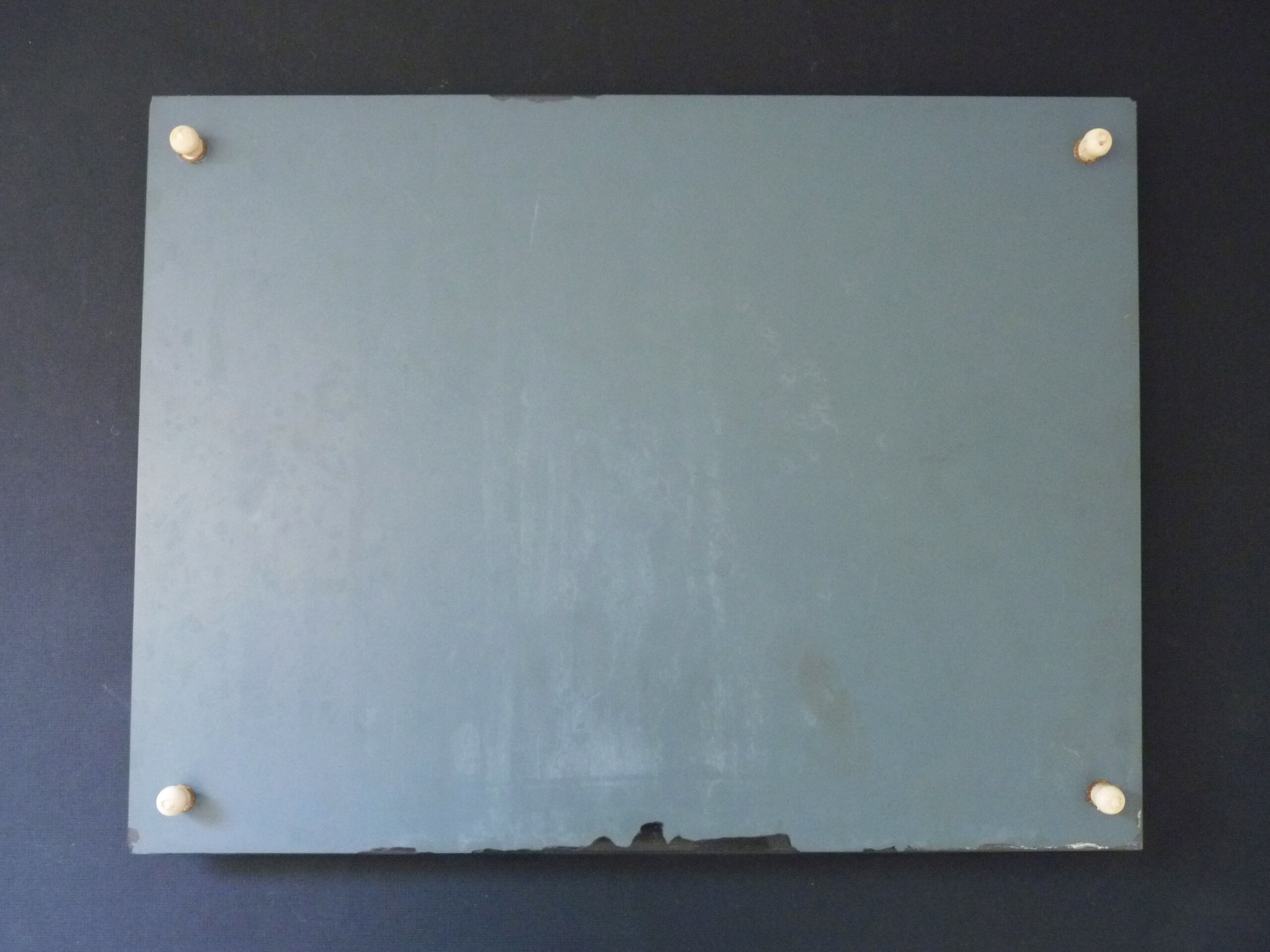 Art deco glass serving tray