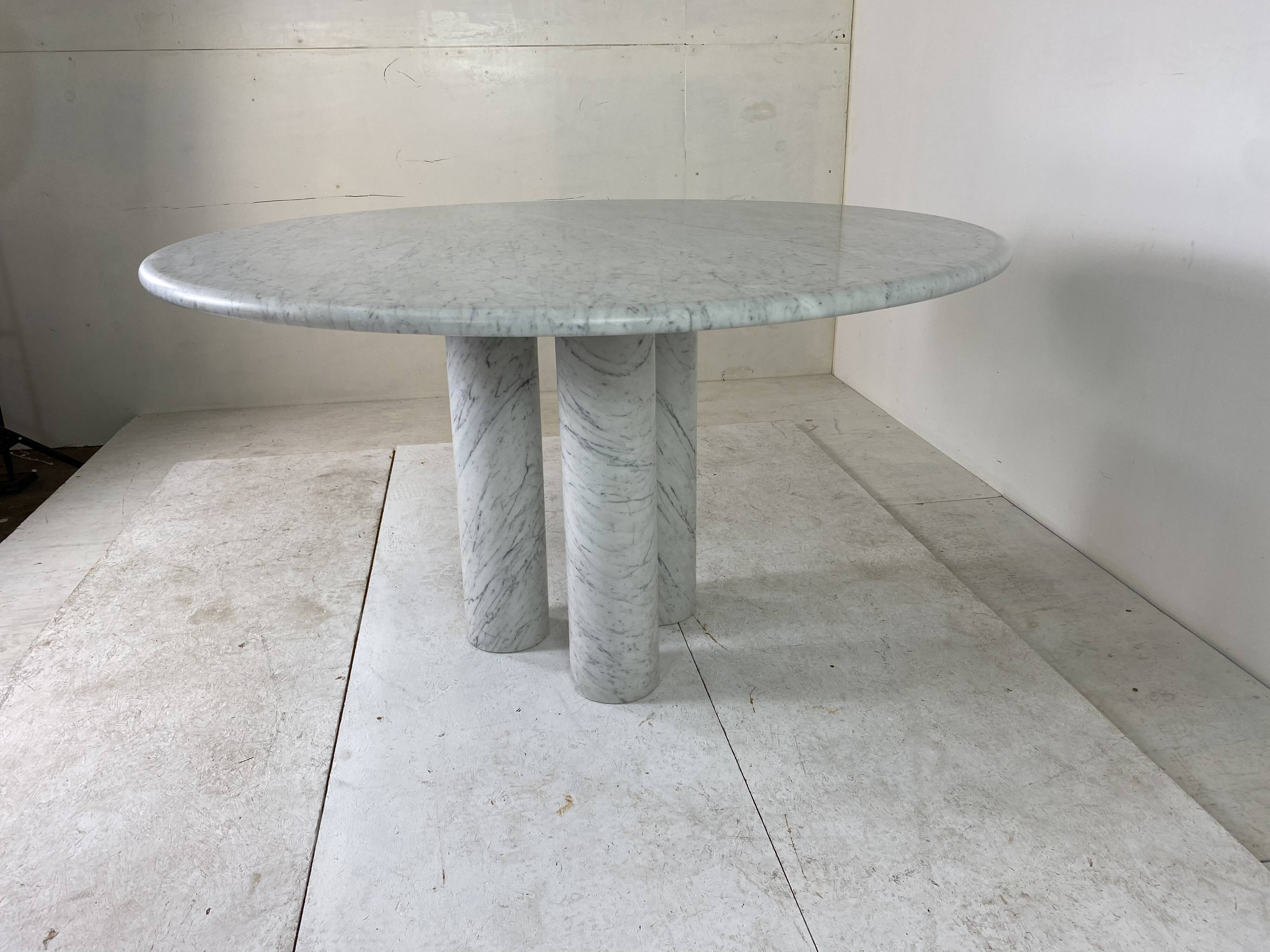 Vintage Marble Dining Table 1970