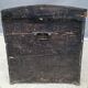 Pine trunk with blackened wood patina