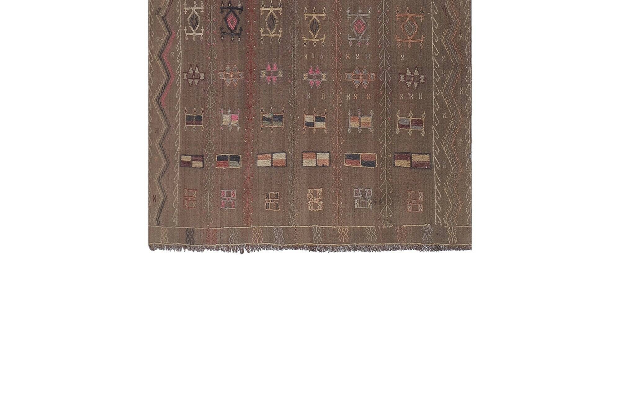 Vintage Turkish kilim, handwoven, 170x290 cm.