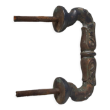Cast iron door handle 1900