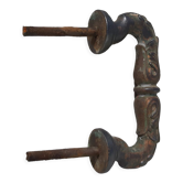 Cast iron door handle 1900
