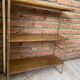 Iron and sheet metal shelf