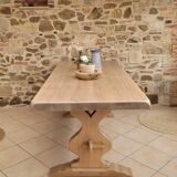 Table de ferme en chêne