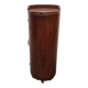 French Art Deco Mahogany round Bar Furniture, 1920/30s