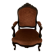 Paire de 2 Fauteuils Cabriolets de style Louis XV