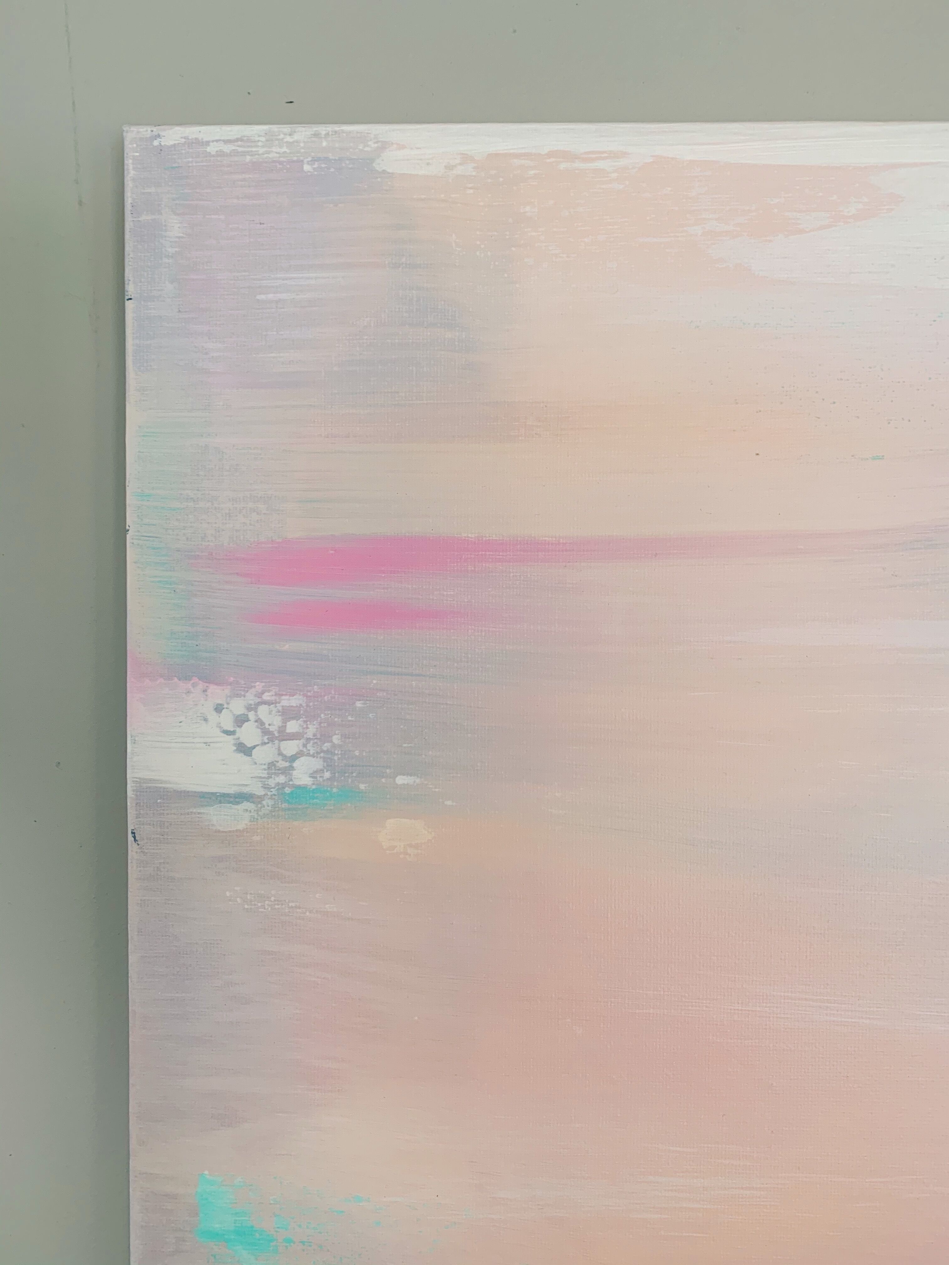 Modern abstract art canvas, Modern Love