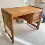 Small wooden desk (fir), 1970