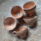 Vintage Stoneware Coffee Mugs