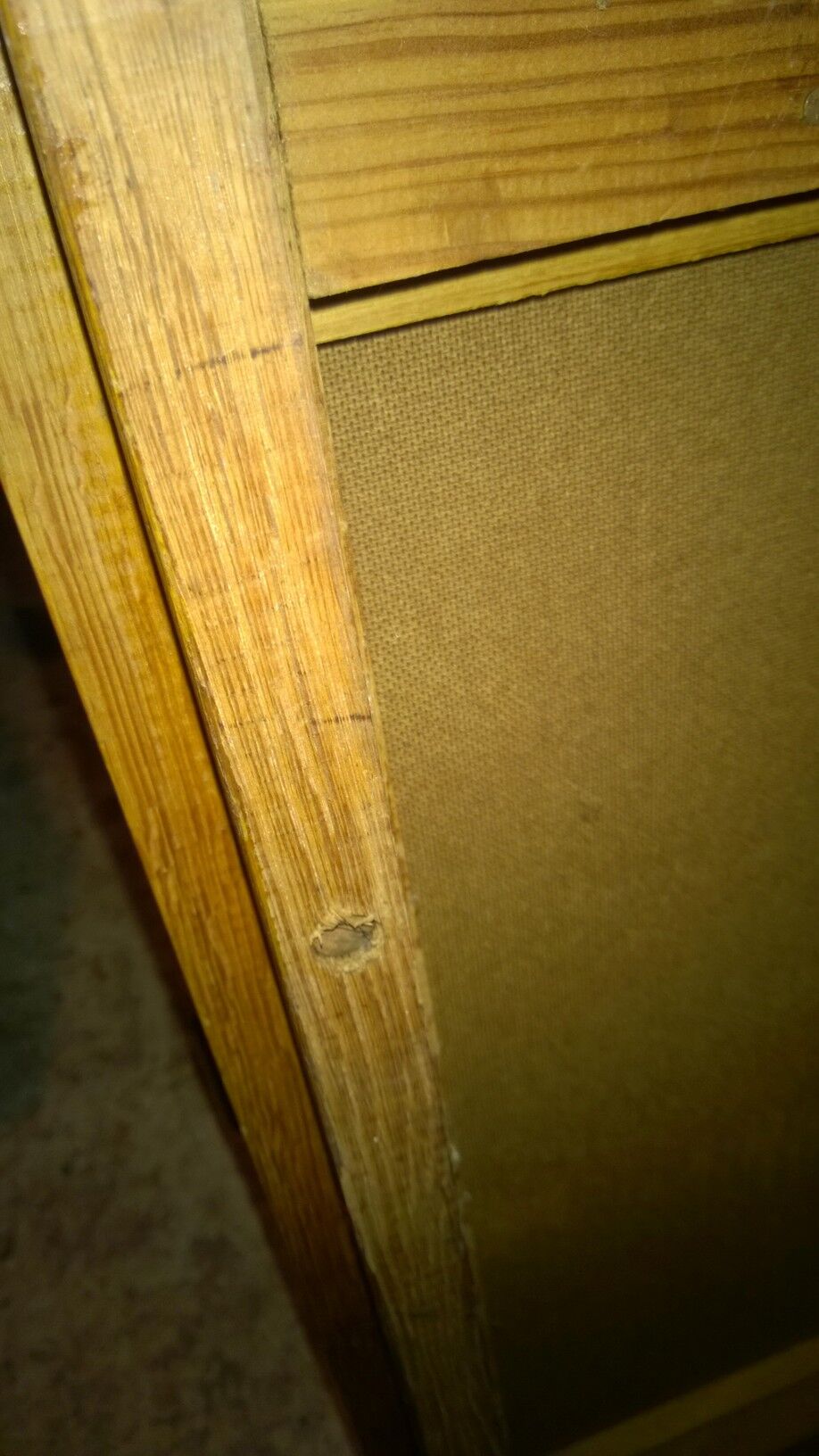 Vintage golden oak dresser