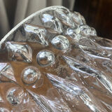 Retro suspension, moulded glass pendant light