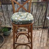 Chaise de bar bistrot crossback