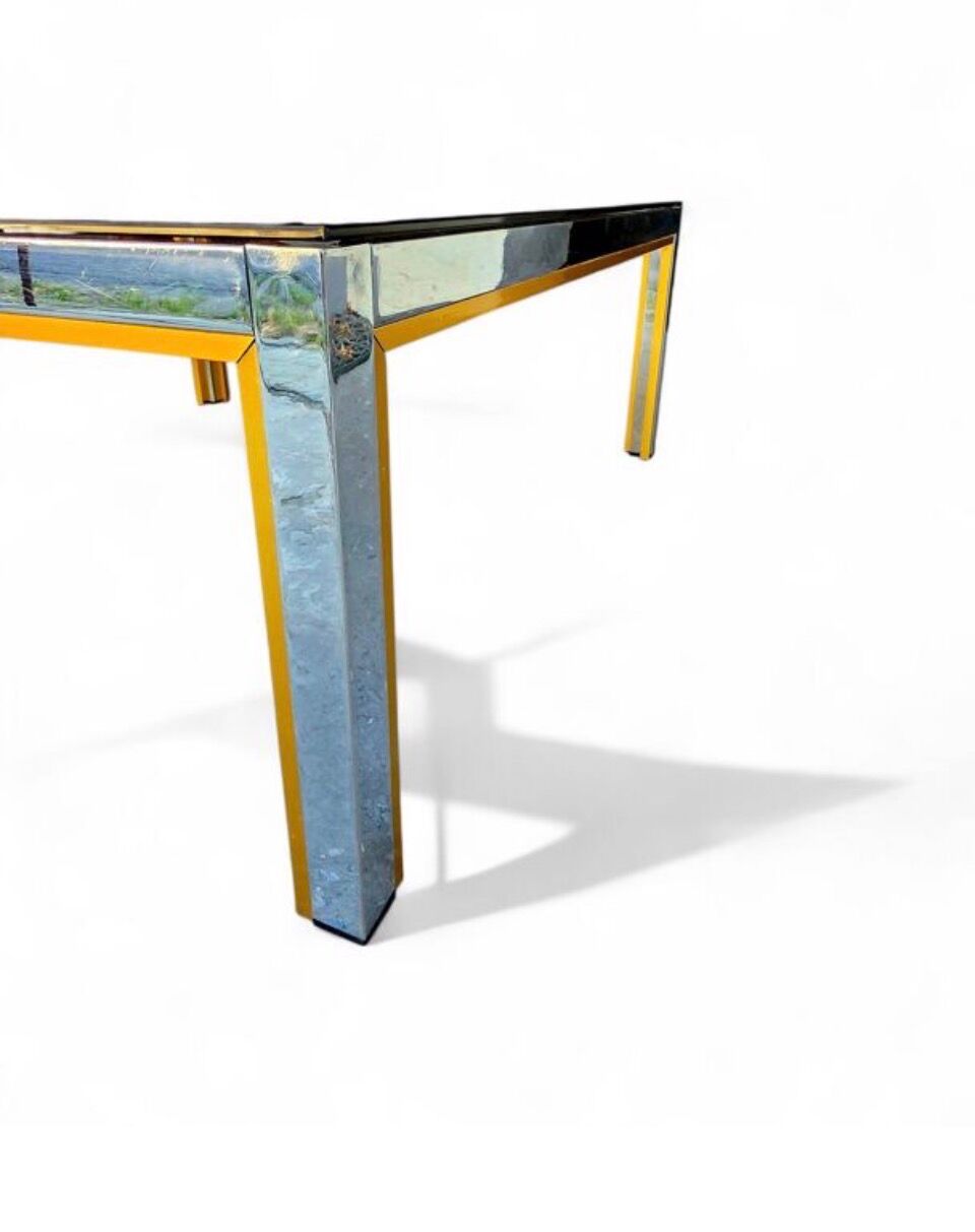 Table basse signée Renato Zevi, Italie, années 1970