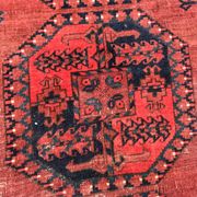 Large carpet former Turkmen afghan handmade 286 X 342 CM