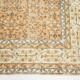 Tapis vintage classique orange et vert 6x10, 197x305 cm