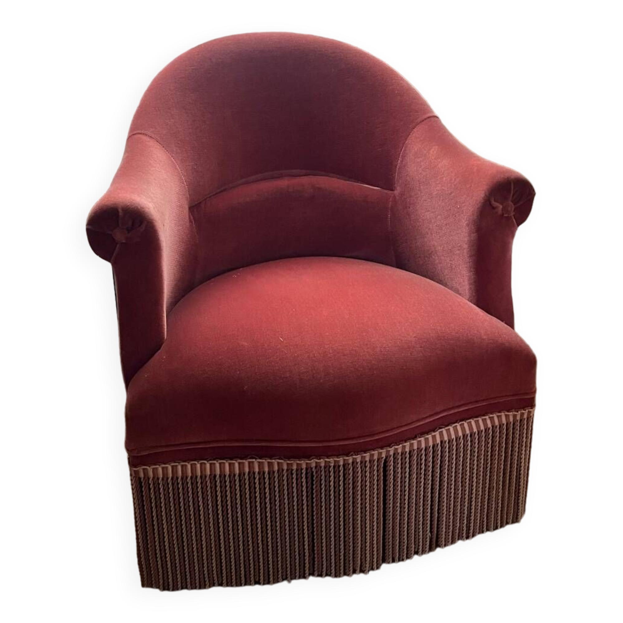 Vintage toad armchair