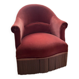 Vintage toad armchair