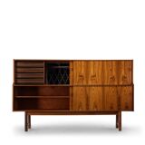 Buffet haut en palissandre de design danois, années 1960