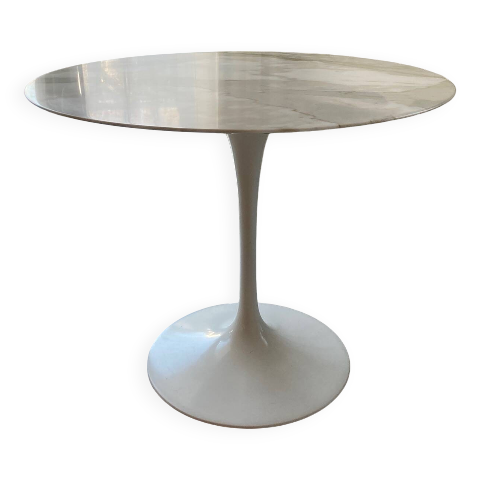 KNOLL TABLE SAARINEN MODEL WHITE