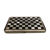 Vintage cigarette holder 1960 checkerboard
