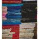 Handwoven Turkish Recycled Boho Rug 89 cm x 318 cm