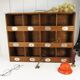 Cabinet with workshop lockers, restored / restyled hotel furniture style