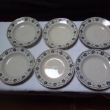 6 soup plates Philippe / Limoges
