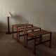 Teak nesting tables - set of 3 - Arne Hovmand-Olsen for Mogens Kold