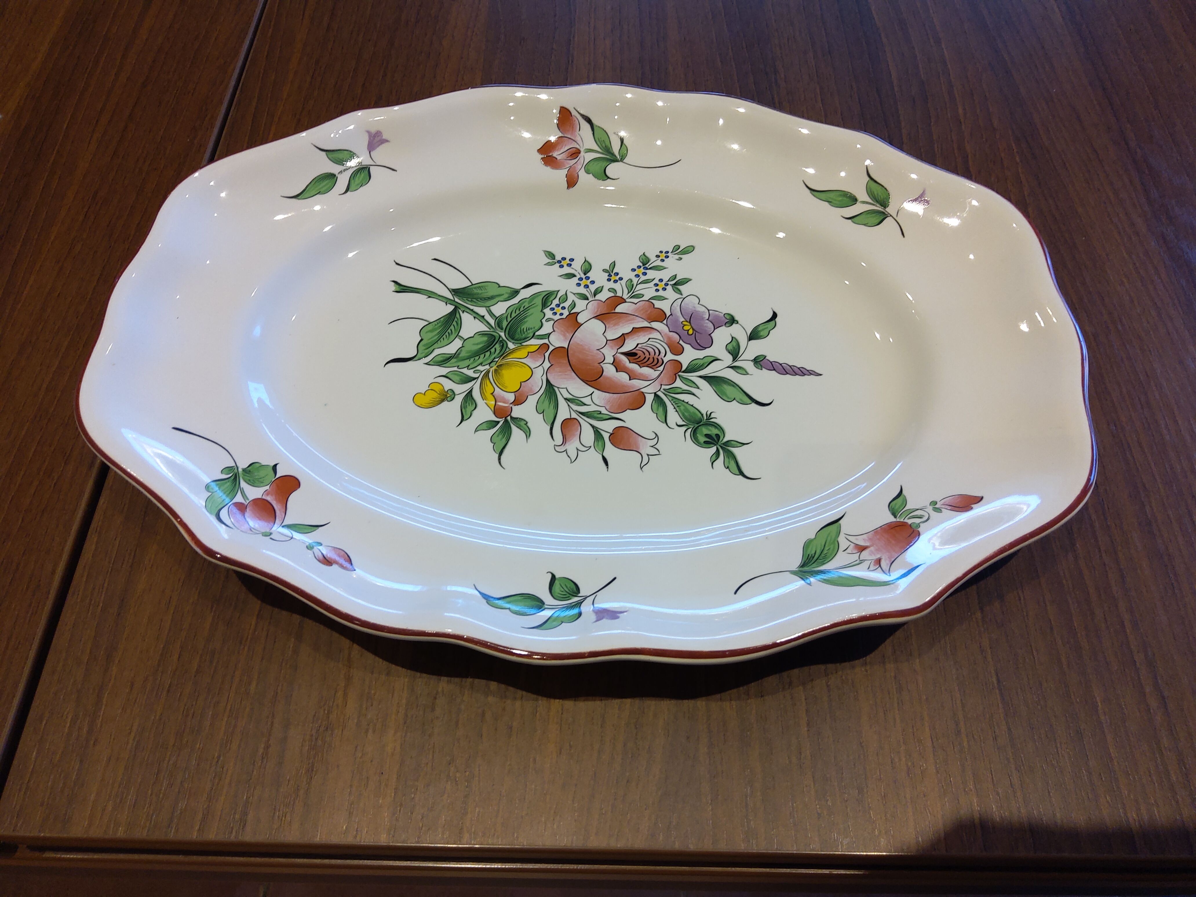 Plat ovale Lunéville