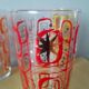 Glasses for orangeade 1960