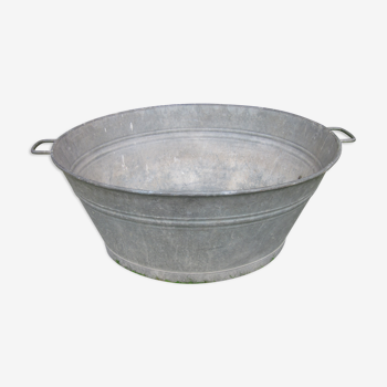 Bassine en zinc