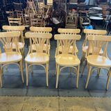 Set of 8 bistro chairs