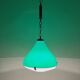 Suspension en acrylique vert vintage Italie, années 60