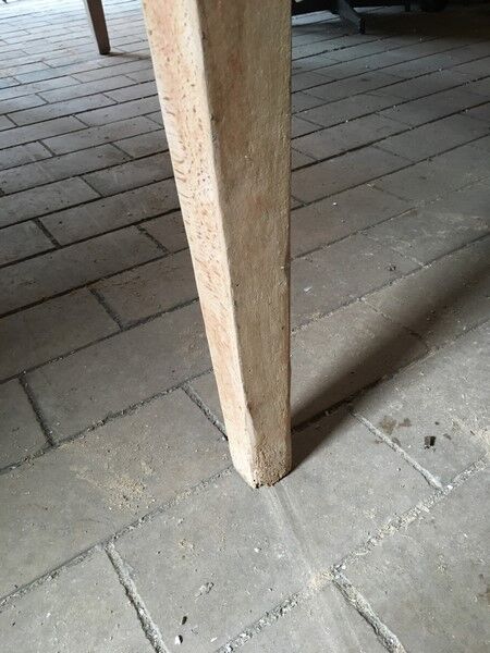 Old campaign table in the early 20th century