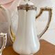 Coffee service in porcelain vignaud limoges - 1950