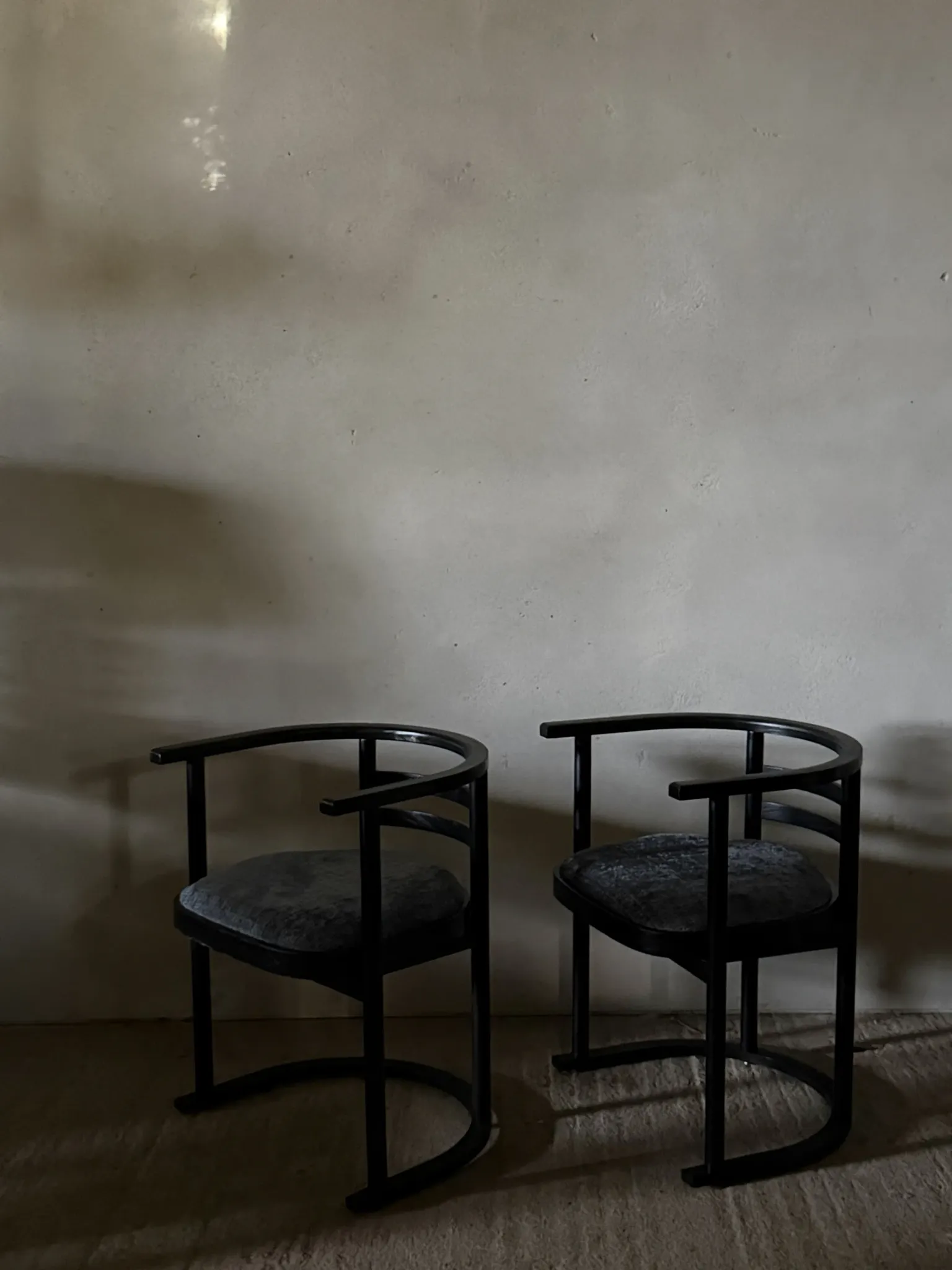 Ensemble de 6 chaises vintage de style Bauhaus