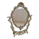 Antique table mirror in bronze — Louis XV Rococo style — 1900-1920