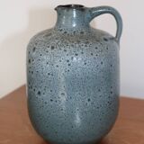 Blue ceramic vase