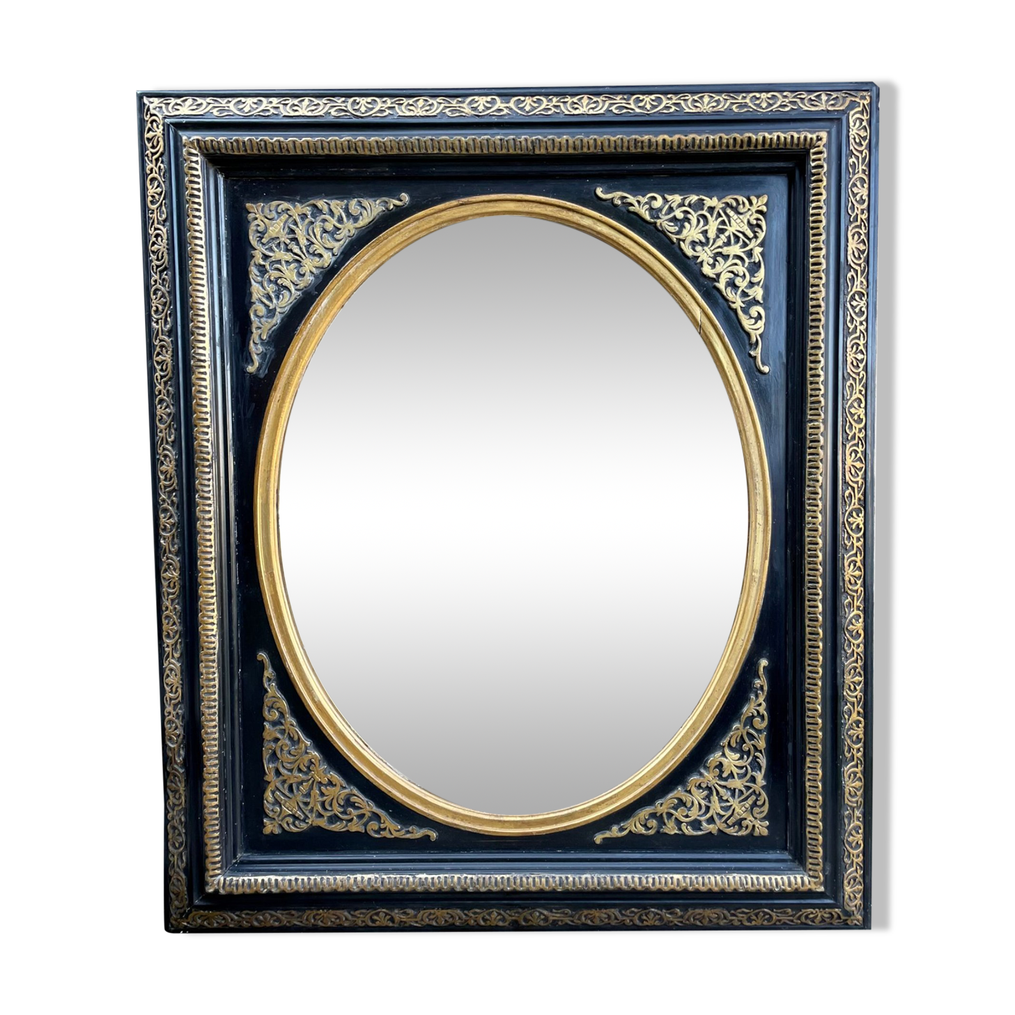 Mirror frame Napoleon III