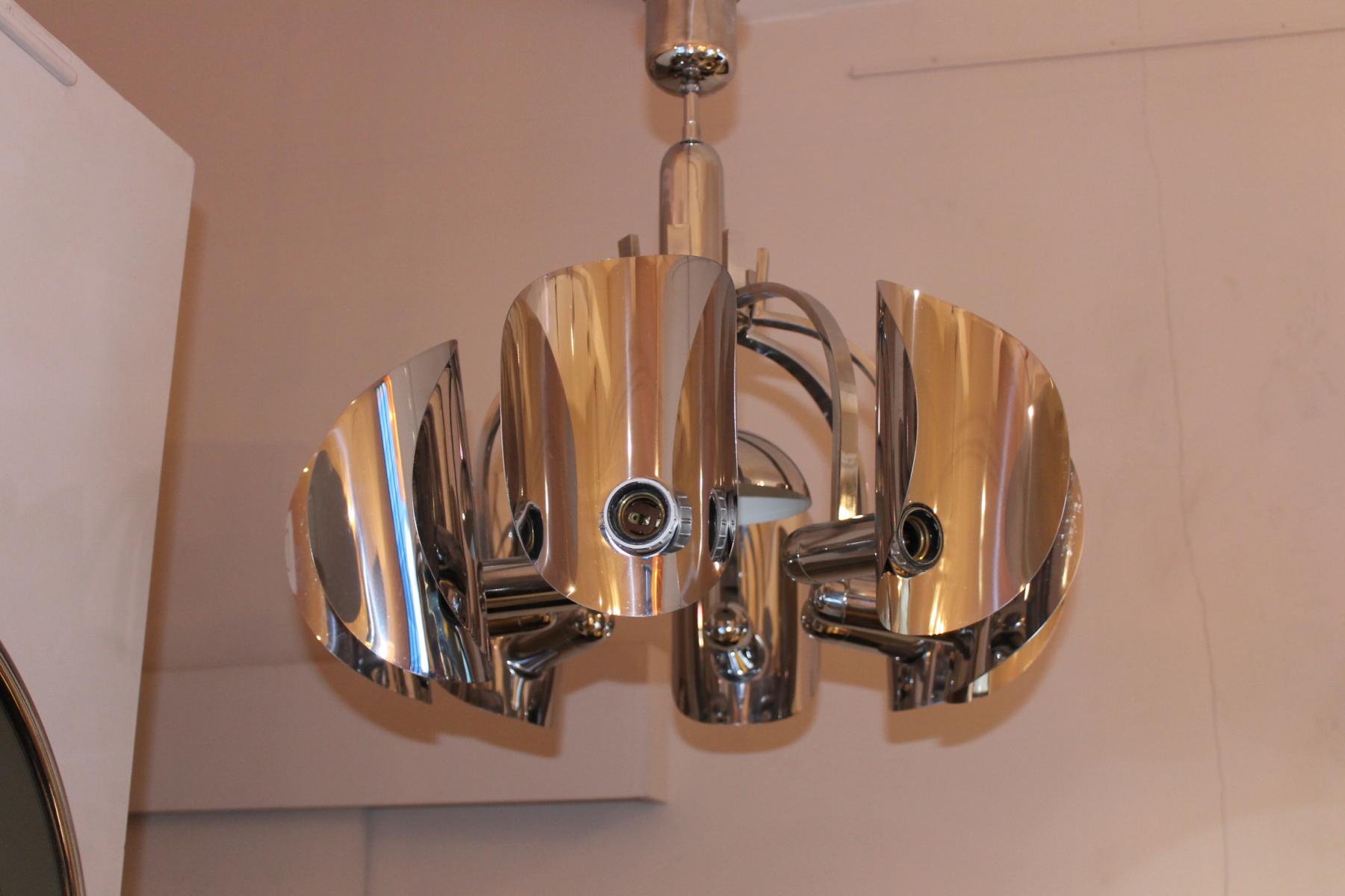 Luster chrome vintage Italy