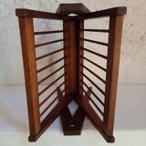 Newspaper holder compass feet 50s